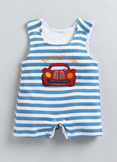 Boys Romper - Red Car